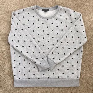 Polka Dot Sweatshirt